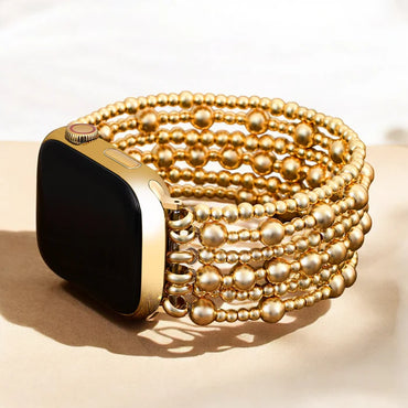 Apple Watch Stretch Strap Golden Demure