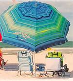 Beach Umbrellas & Anchors