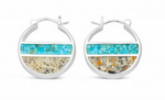 Dune Earrings with Hobe Sound Sand