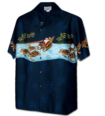 Aloha Mens Christmas Shirts