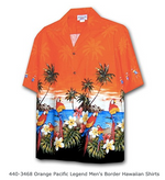 Aloha Mens Border & Single Panel Shirts - 444 440
