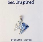 Sea Inspired Sterling Sliver Pendants