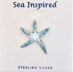 Sea Inspired Sterling Sliver Pendants