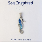 Sea Inspired Sterling Sliver Pendants