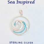 Sea Inspired Sterling Sliver Pendants