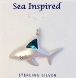 Sea Inspired Sterling Sliver Pendants