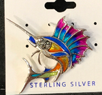 Sea Inspired Sterling Sliver Pendants