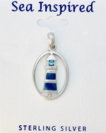 Sea Inspired Sterling Sliver Pendants