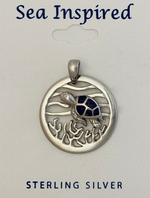 Sea Inspired Sterling Sliver Pendants