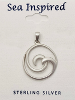 Sea Inspired Sterling Sliver Pendants