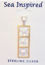Sea Inspired Sterling Sliver Pendants