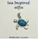 Sea Inspired Sterling Sliver Pendants