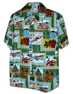 Aloha Mens Christmas Shirts