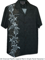 Aloha Mens Border & Single Panel Shirts - 444 440