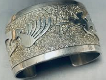 Shannon Sterling Cuff Bracelet
