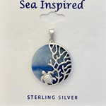 Sea Inspired Sterling Sliver Pendants