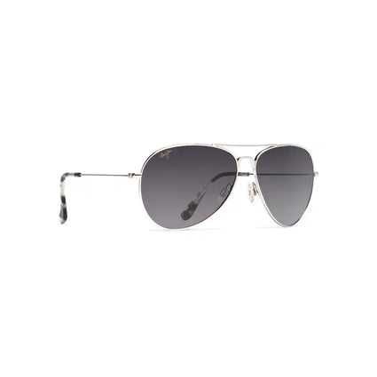 Maui Jim Mavericks Silver ? Grey Sunglasses