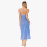 Helen Jon - Claudia Crochet Midi Dress - Peri Blue