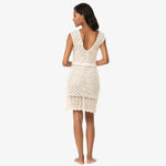 Helen Jon - Valentina Crochet Dress - Ivory Crochet