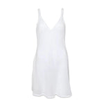 Helen Jon - V-Neck Slip Dress - White