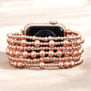Apple Watch Stretch Strap - Rose Gold Serenity