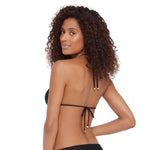 Steven Madden - Gold Double Ring Triangle Top - Raven Black