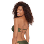 Steve Madden - Cutout Bandeau Gold Bead - Olive