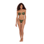 Steve Madden - Strap Side Bikini - Olive