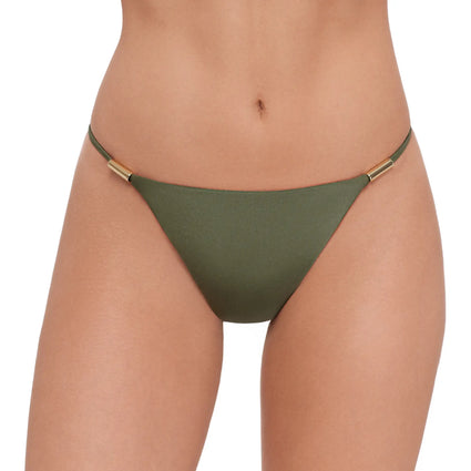 Steve Madden - Strap Side Bikini - Olive