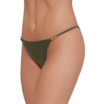 Steve Madden - Strap Side Bikini - Olive
