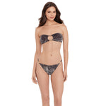 Steve Madden - Cutout Bandeau Gold Beads - Taupe