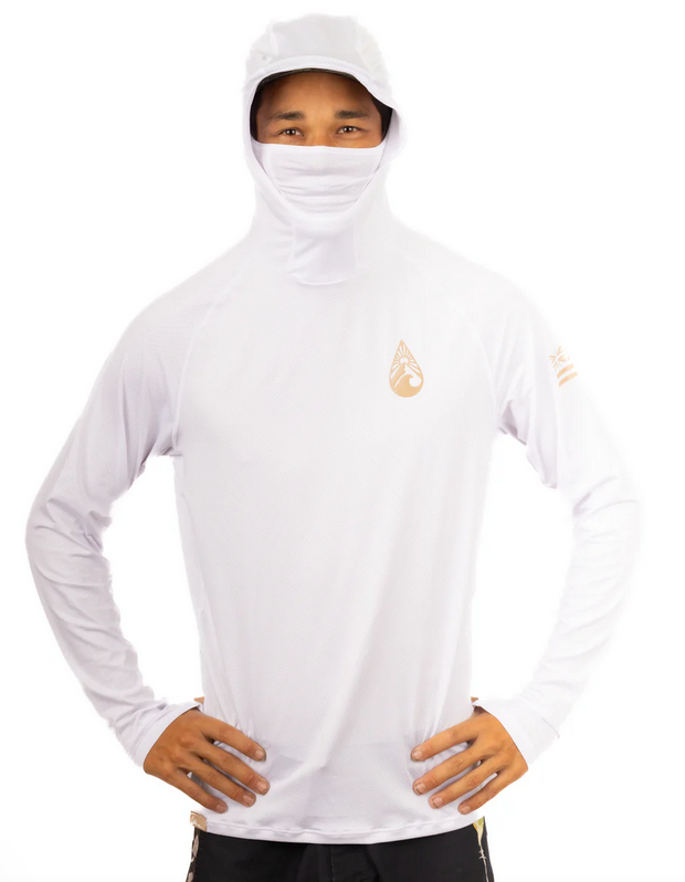 Waihana - Sun Shirt - Ghost White