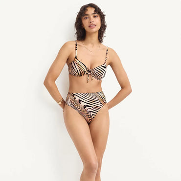 Vitamin A - Ada Underwire Top - Shell Stripe