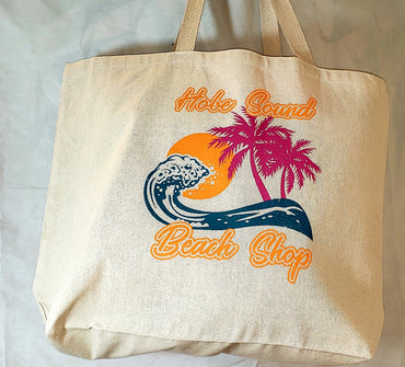 Beach Shop Canvas Tote Bags