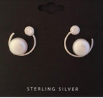 Sea Inspired Sterling Sliver Earings
