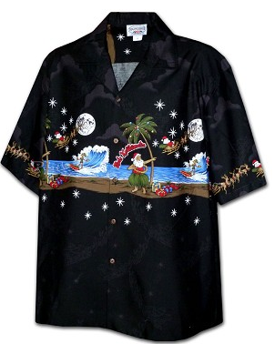 Aloha Mens Christmas Shirts