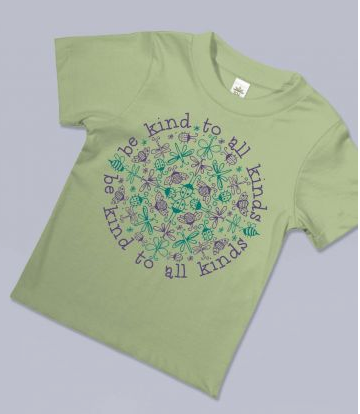 Soul Flower Organic Kid's Shirts