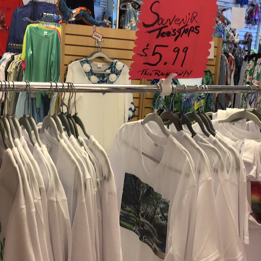 Souvenir Hobe Sound Shirts - White